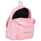 Girls Pink Logo Backpack, 6, hi-res