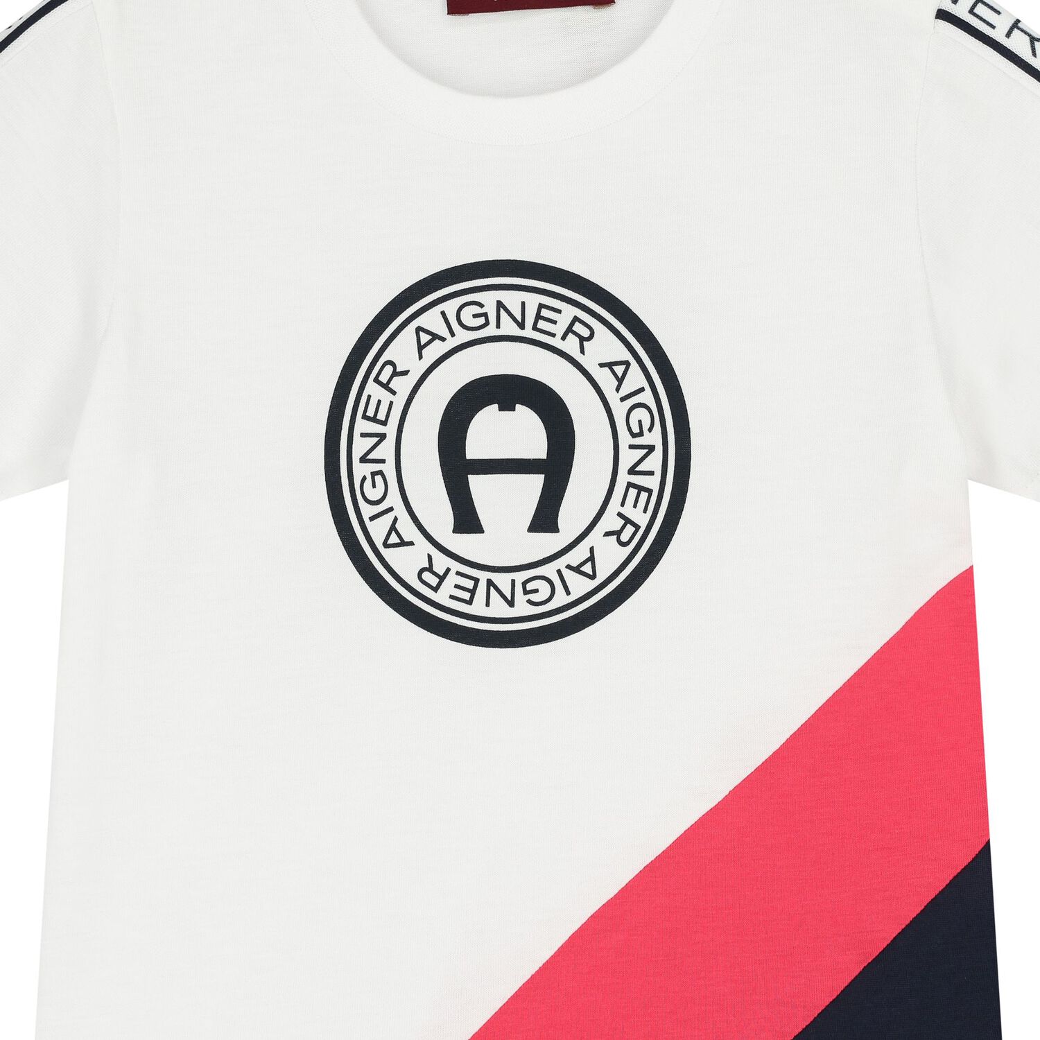 تيشيرت أولاد  بالشعار باللون الأبيض     , 1, hi-res image number null