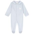 Baby Boys Blue Teddy Bear Babygrow Gift Set, 1, hi-res