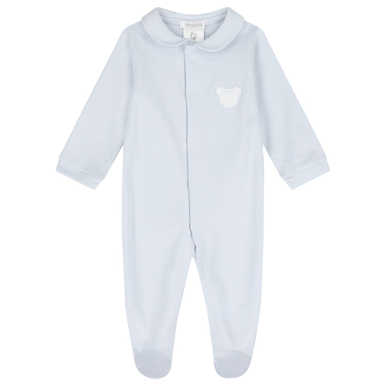 Baby Boys Blue Teddy Bear Babygrow Gift Set, 1, hi-res