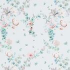 Baby Girls Mint Floral Babygrow Set, 1, hi-res