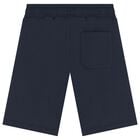 شورت اولاد بالشعار باللون الكحلى , 2, hi-res