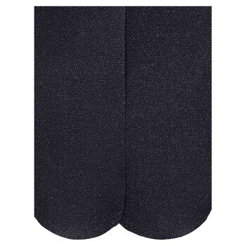 Girls Black Shimmer Tights
