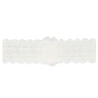 Baby Girls White Headband & Socks Set, 1, hi-res