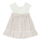 Baby Girls Ivory & Beige Dress Set, 1, hi-res