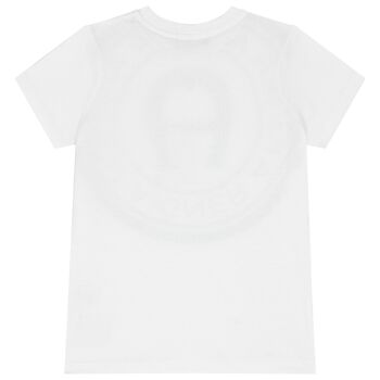 Boys White Logo T-Shirt