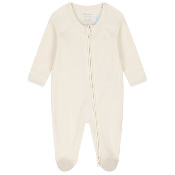Ivory Logo Babygrow