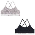 صدريات بناتية بشعار باللونين الأزرق والأبيض (عبوة من قطعتين), 1, hi-res