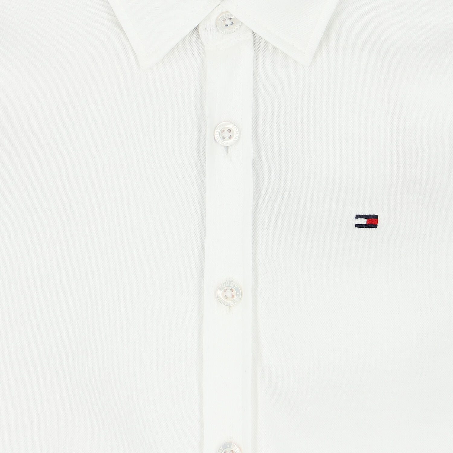 Boys White Logo Shirt, 1, hi-res image number null