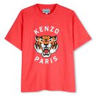 Red Tiger Logo T-Shirt, 1, hi-res