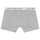 Boys Navy Blue, Grey & Burgundy Boxer Shorts ( 5-Pack ), 1, hi-res