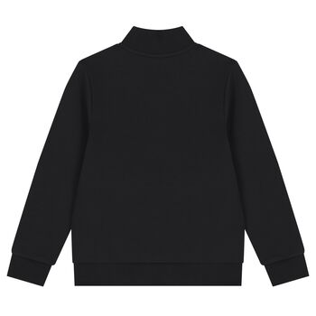 Boys Black Logo Sweatshirt