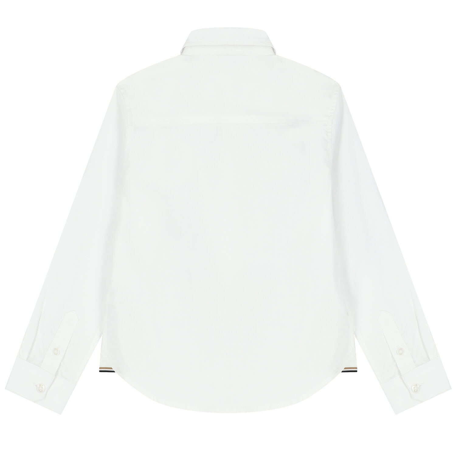 قميص بالشعار باللون الابيض للاولاد, 1, hi-res