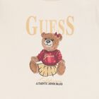 Baby Ivory & Burgundy Teddy Bear Skirt Set, 1, hi-res