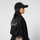 Girls Mini Me Black Logo Cap, 1, hi-res