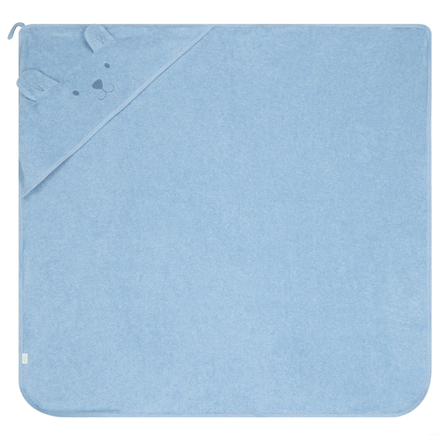 منشفة بغطاء رأس على شكل دب أزرق للأولاد الصغار, 1, hi-res image number null