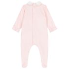 Baby Girls Pink Floral Babygrow Set, 1, hi-res