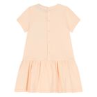 فستان بنات بالشعار بطبعه قلاده باللون الوردى , 2, hi-res