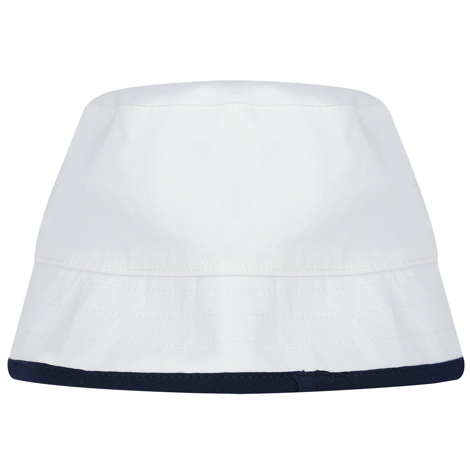 Baby Boys Blue & White Reversible Bucket Hat, 1, hi-res