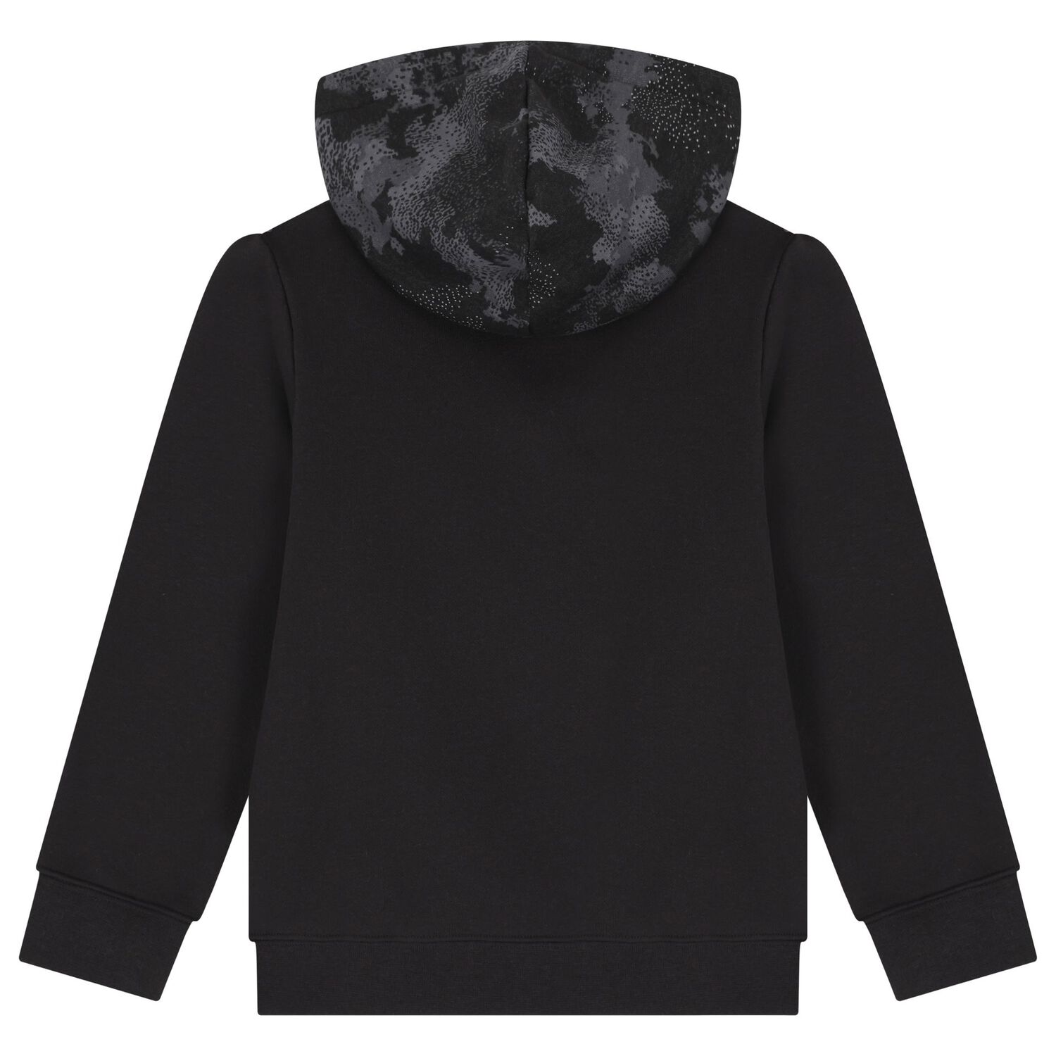 توب اولاد هودى بالشعار باللون الاسود , 1, hi-res