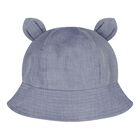 طقم شورت للأطفال الأولاد بتصميم النمر باللون الأبيض والأزرق, 1, hi-res