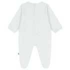 Baby Boys Blue & Gold Logo Babygrow, 3, hi-res
