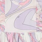 فستان بنات بكشكشه بطبعه ايريد باللون الوردى والابيض, 1, hi-res