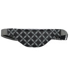 Girls Black Chain Logo Belt Bag, 1, hi-res