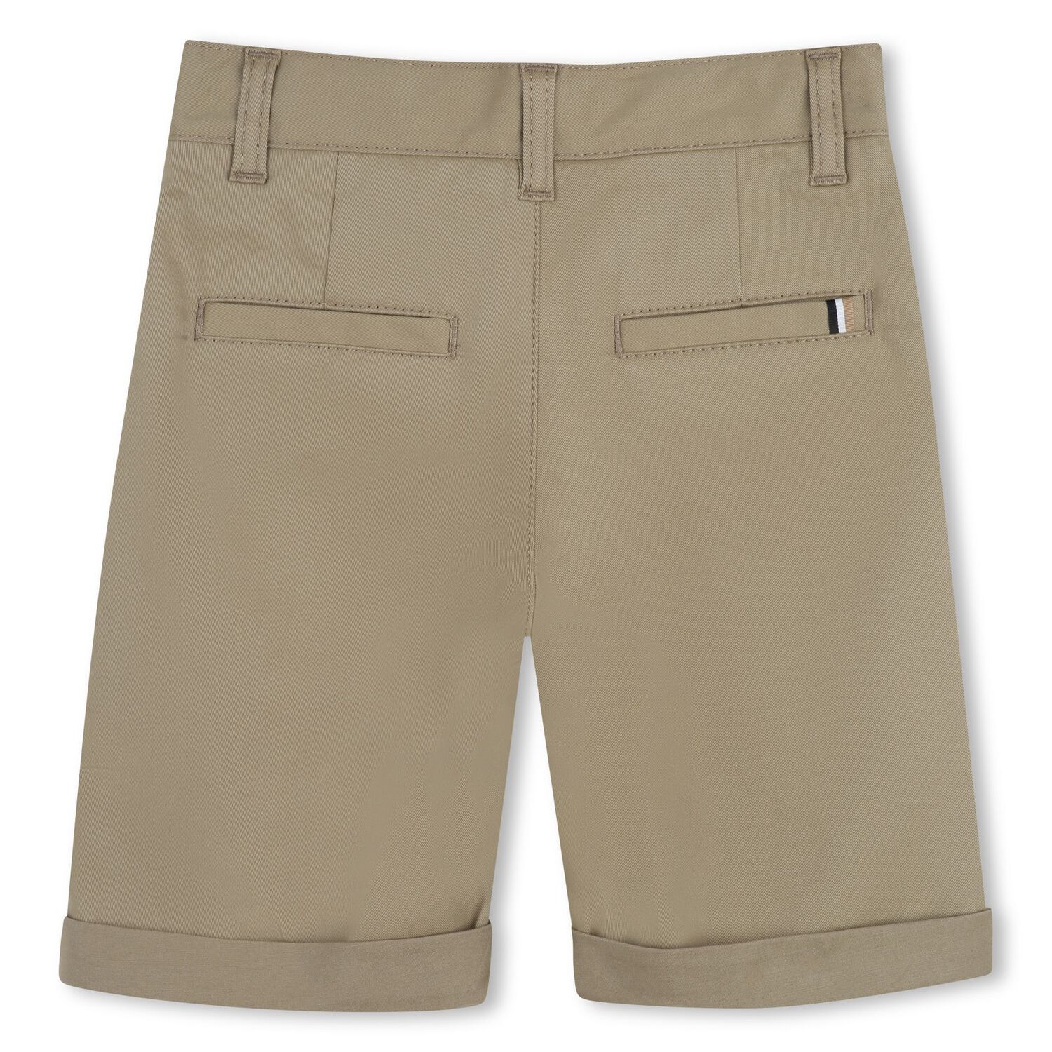 Boys Beige Chino Shorts, 2, hi-res