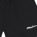 Girls Black Logo Shorts, 2, hi-res