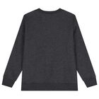 سويت شيرت بولو رمادي بشعار الدب للأولاد, 1, hi-res