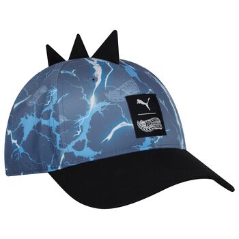 Puma Boys Blue & Black Logo Caps, 1 Boys Blue & Black Logo Caps