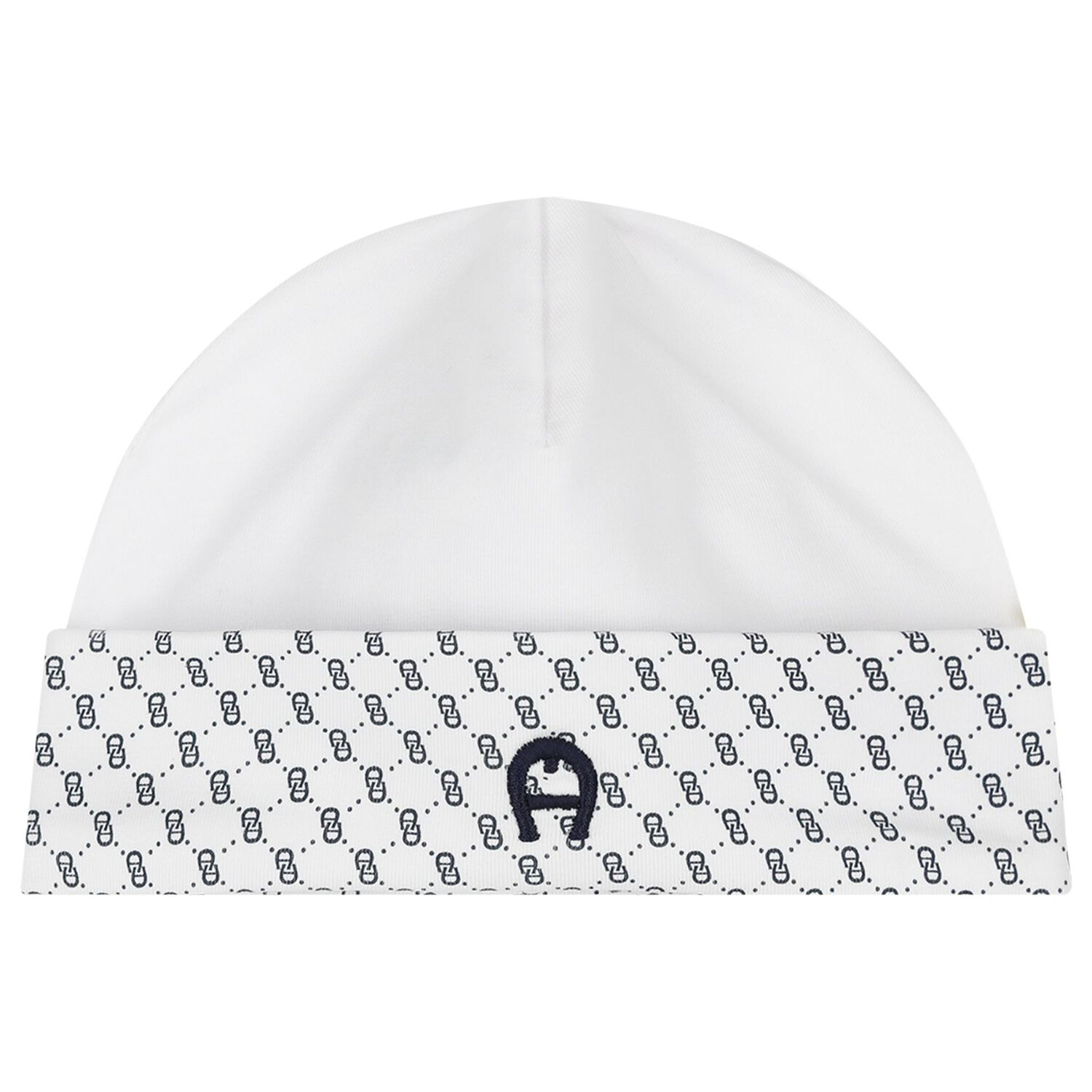 Baby Boys White & Navy Blue Logo Babygrow Gift Set, 1, hi-res