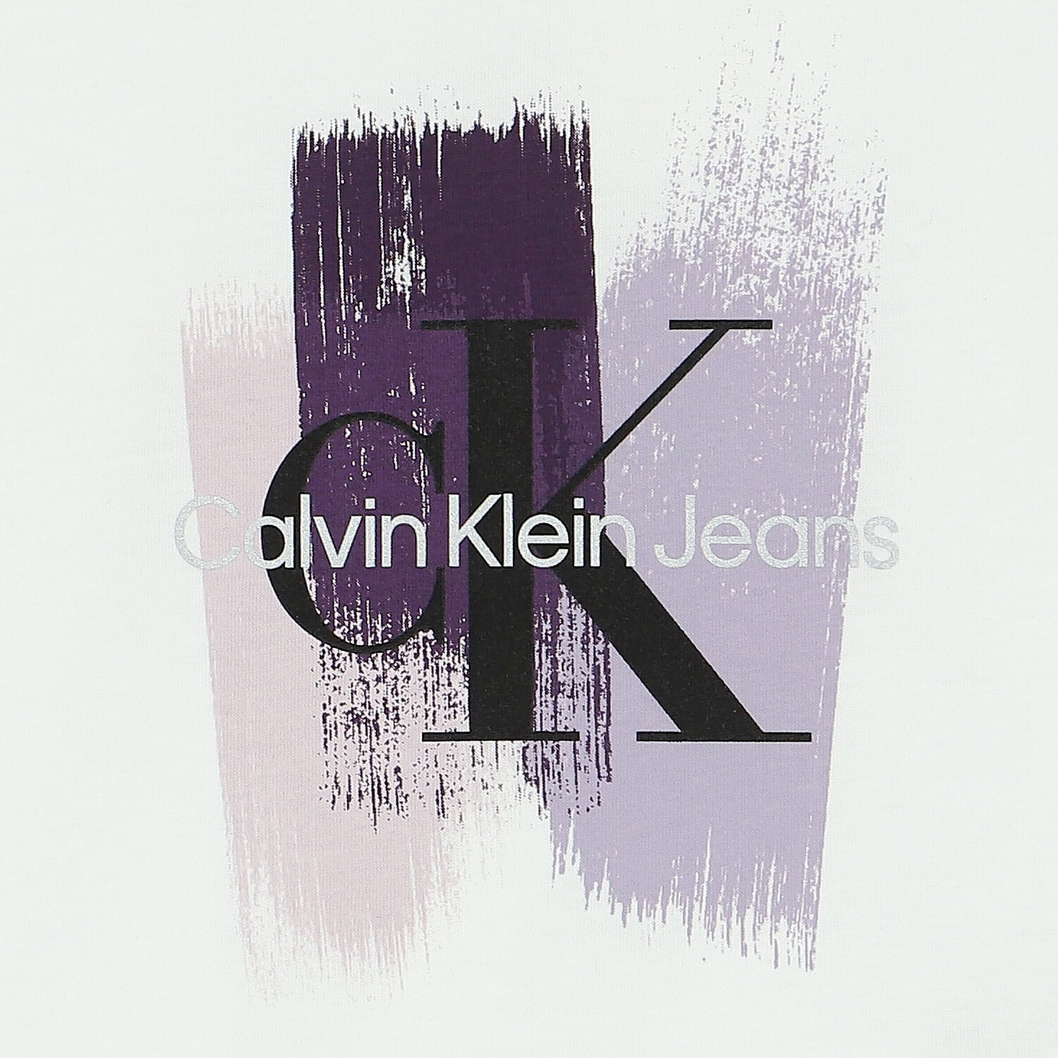 تيشيرت بنات بالشعار باللون الابيض, 1, hi-res