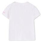 Baby Girls White & Pink Toile de Jouy Romper Set, 1, hi-res