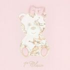 بطانية بطبعة خريطة باللون الوردى والبيج للبنات, 1, hi-res