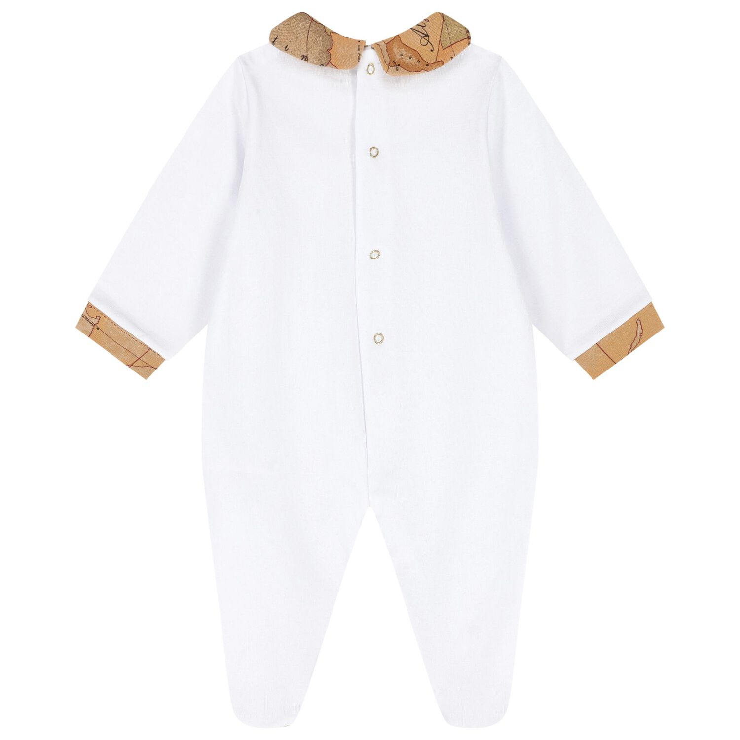 White & Beige Geo Map Babygrow Gift Set, 1, hi-res image number null