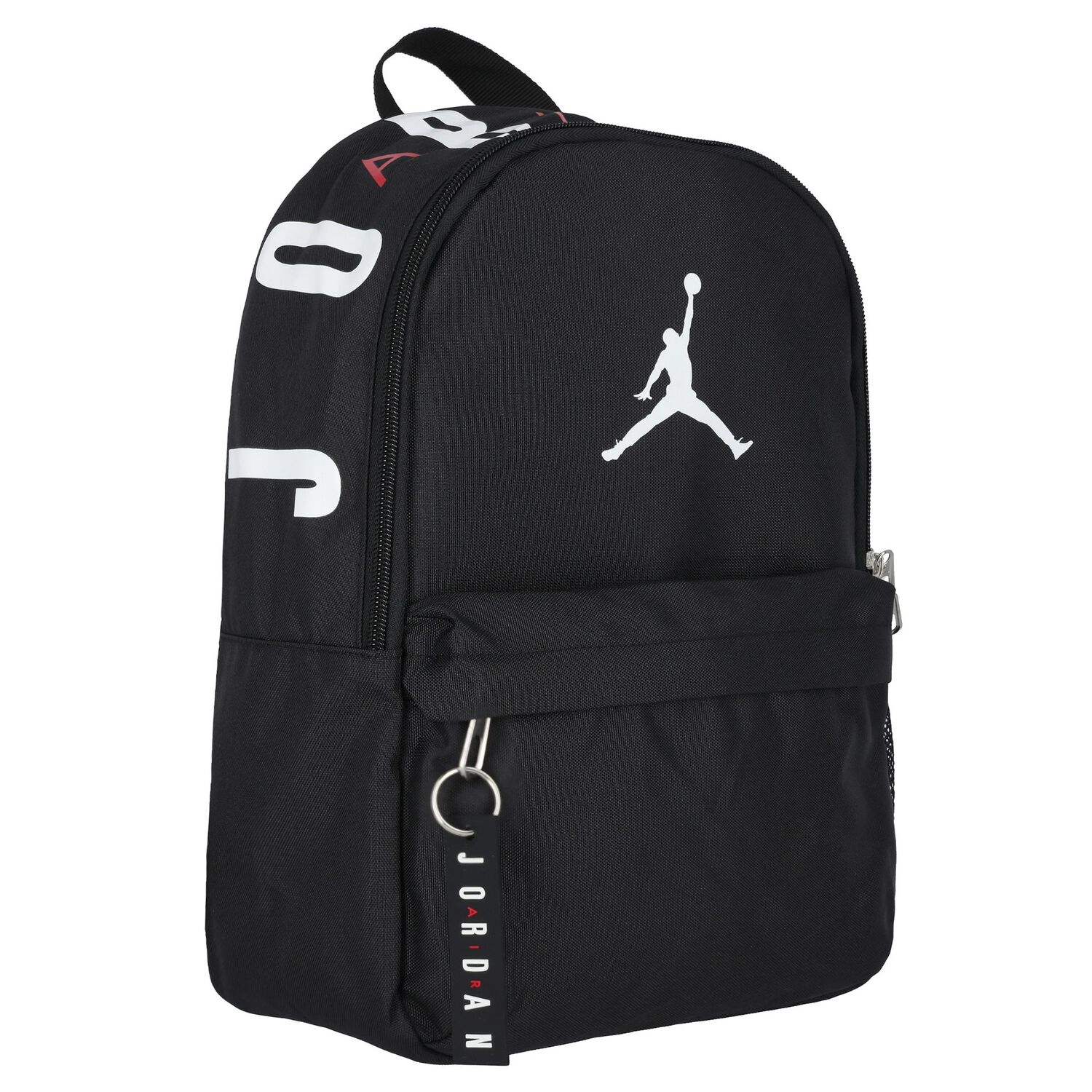 Black Jordan Logo Backpack, 1, hi-res image number null