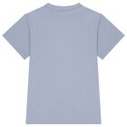 Boys Blue & Navy Blue Logo Shorts Set, 2, hi-res