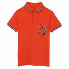 Boys Red Polo Shirt, 1, hi-res