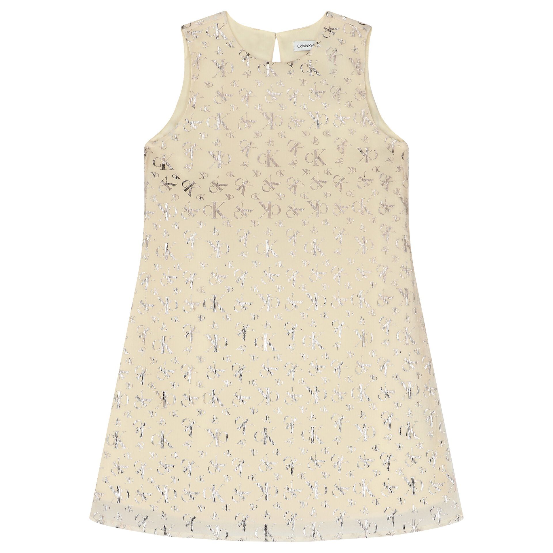 Calvin klein gold sequin dress sale