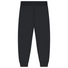Boys Black Logo Joggers, 1, hi-res