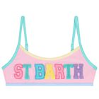 Girls Pink Logo Bikini, 1, hi-res