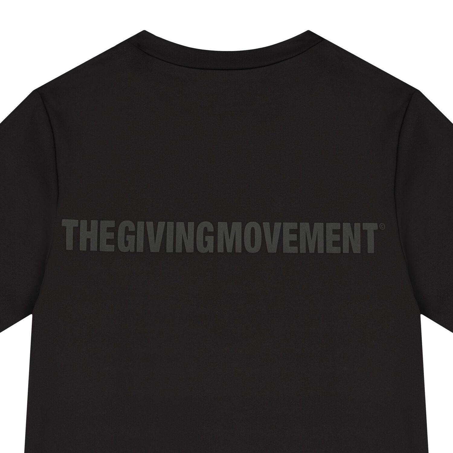 تيشيرت  بالشعار باللون الأسود  للأولاد والبنات, 4, hi-res image number null