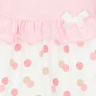 أفرول بنات باللون الزهري والأبيض (قطعتين), 1, hi-res