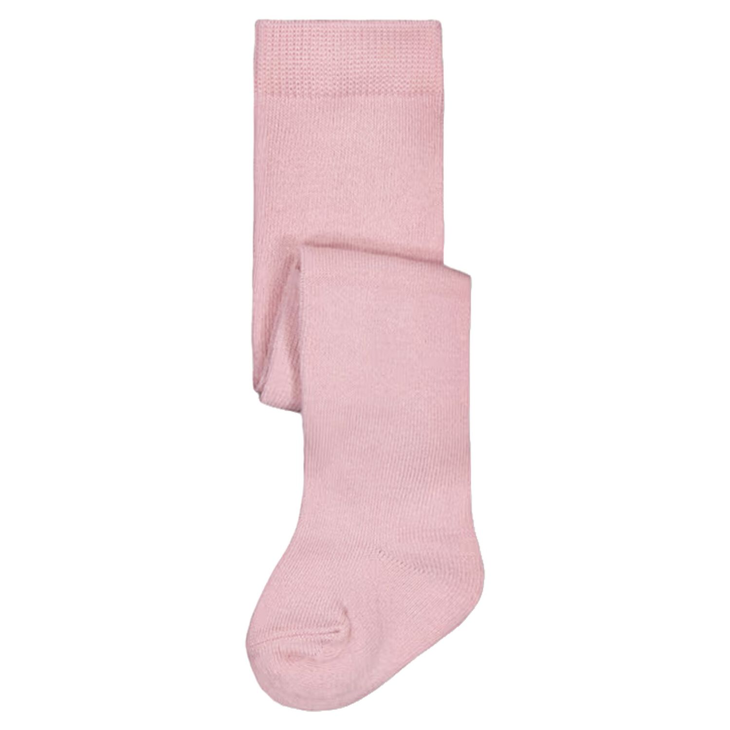 Baby Girls Pink Knitted Tights, 1, hi-res
