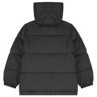 جاكيت منفوخ قابل للعكس منقوش باللونين الأسود والأخضر للأولاد, 1, hi-res