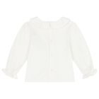 Baby Girls Ivory Sheep Skirt Set, 1, hi-res