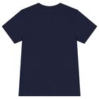Boys Navy Logo T-Shirt, 1, hi-res