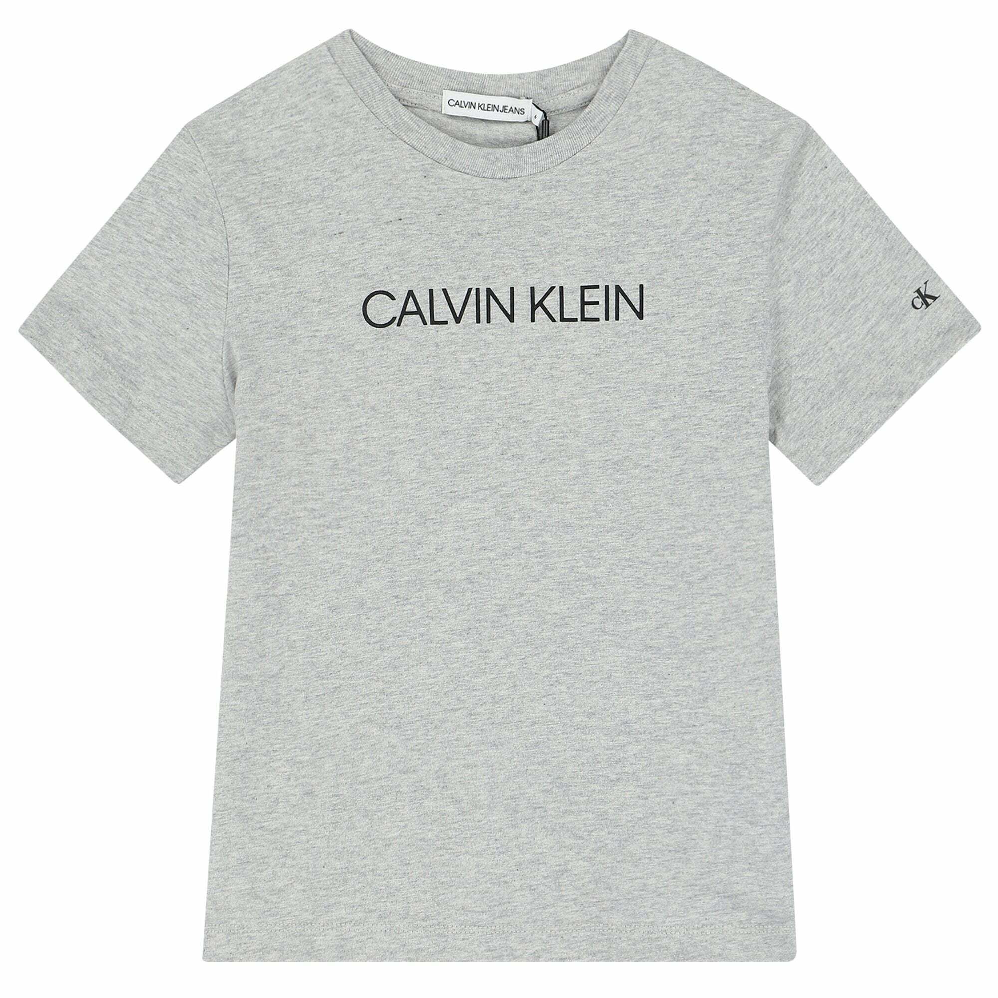 Calvin klein jeans t shirt black sales